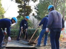 吳中區蒯祥路路燈114旁電纜井基礎維修