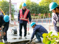 沈巷變132紫園#1線-楓江路開閉所161開關至山水華庭1#配電所163開關間電纜故障搶修