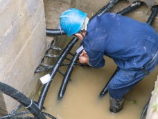 蘇州甪直平湖瑞園（獨墅禦湖）集抄箱至戶内配電箱電纜通道（含電纜敷設）