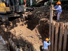 江蘇蘇州榭雨110千伏變電站2号主變電擴建工程線路工程土建部分