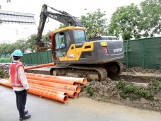 江蘇蘇州榭雨110千伏變電站2号主變電擴建工程線路工程土建部分